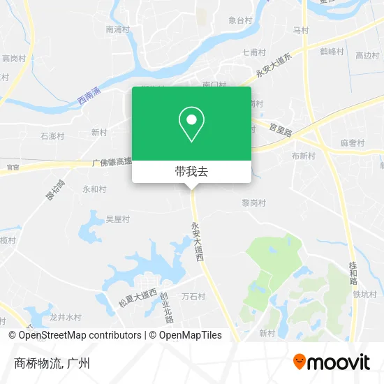 商桥物流地图
