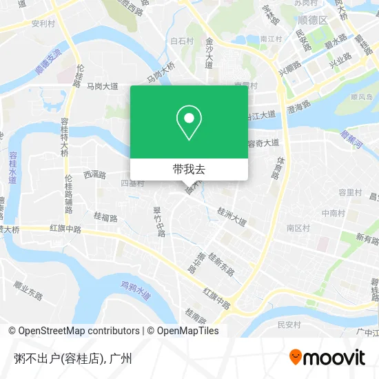 粥不出户(容桂店)地图