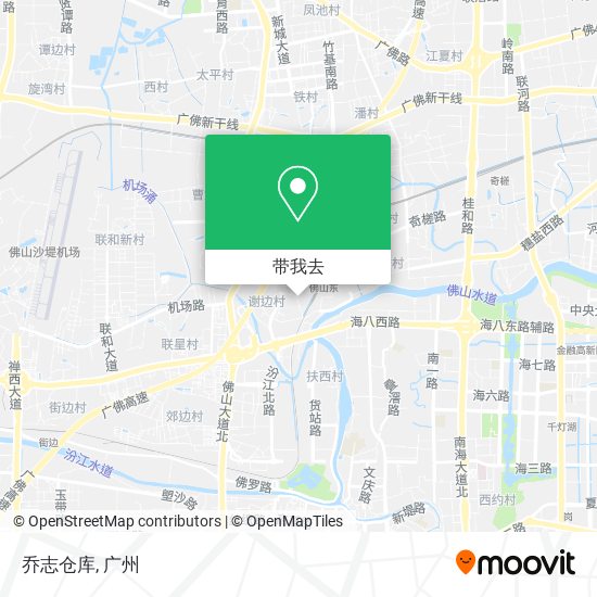 乔志仓库地图