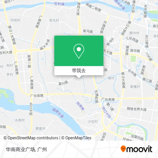 华南商业广场地图