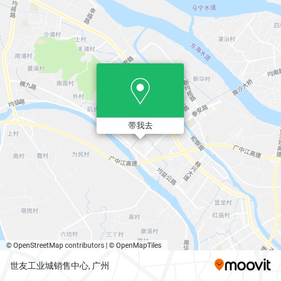 世友工业城销售中心地图