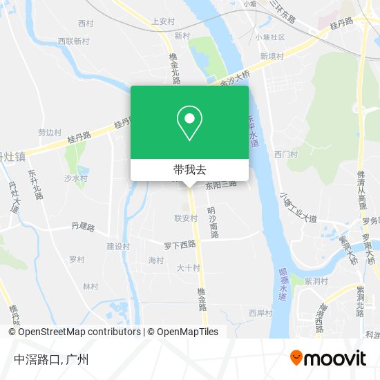 中滘路口地图