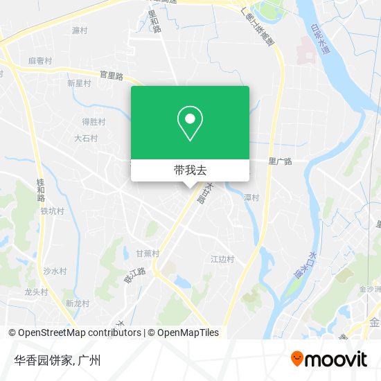 华香园饼家地图