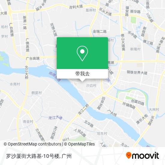 罗沙厦街大路基-10号楼地图