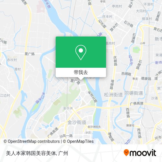 美人本家韩国美容美体地图