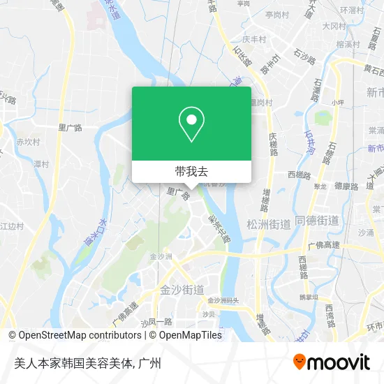 美人本家韩国美容美体地图