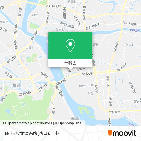 陶南路/龙津东路(路口)地图