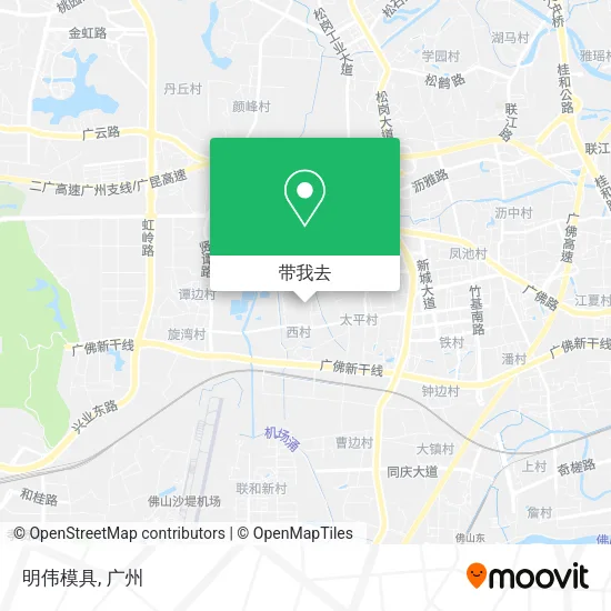 明伟模具地图