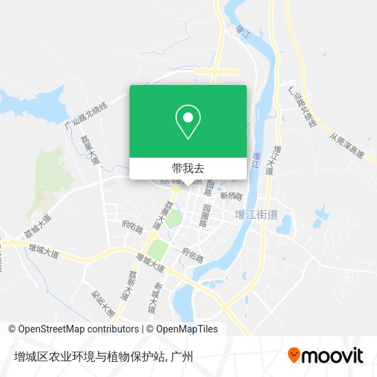 增城区农业环境与植物保护站地图