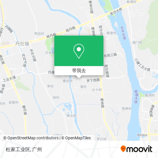 杜家工业区地图