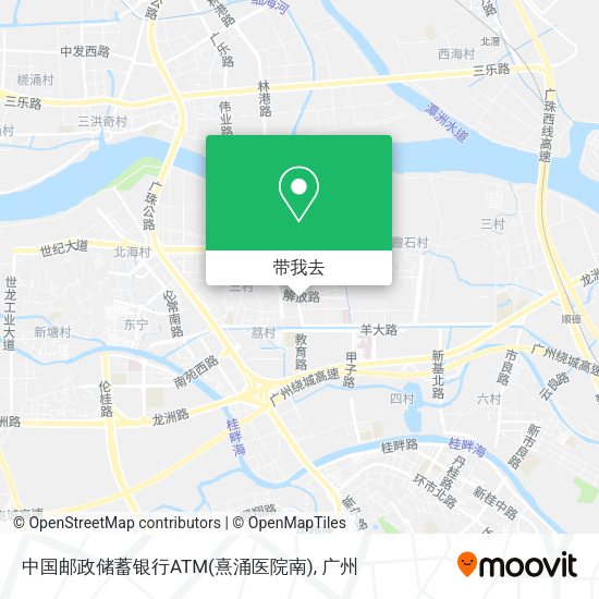 中国邮政储蓄银行ATM(熹涌医院南)地图