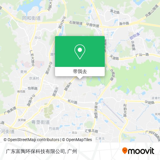 广东富陶环保科技有限公司地图