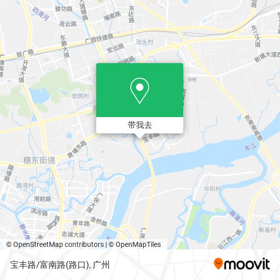 宝丰路/富南路(路口)地图