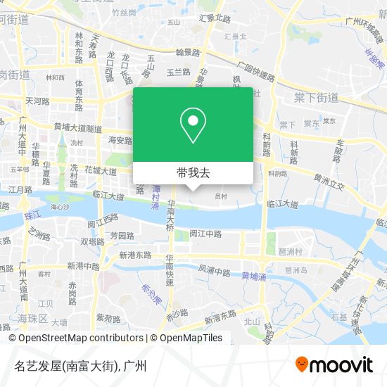 名艺发屋(南富大街)地图