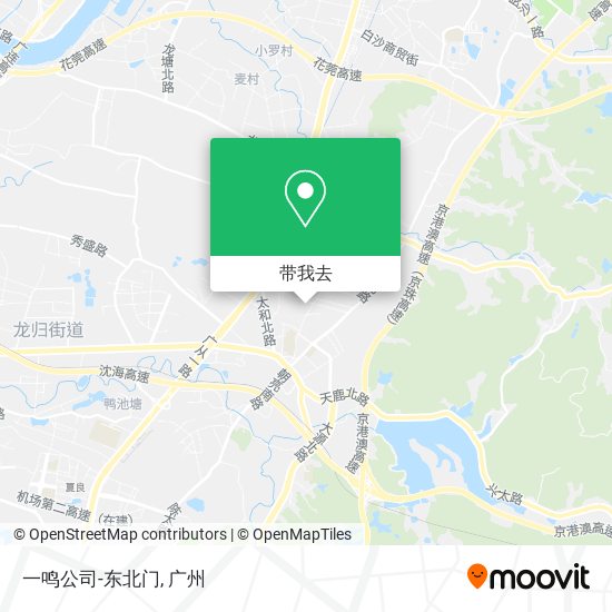 一鸣公司-东北门地图