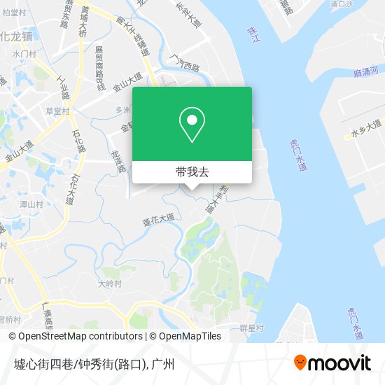 墟心街四巷/钟秀街(路口)地图