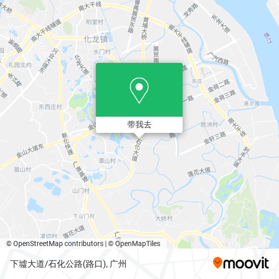 下墟大道/石化公路(路口)地图
