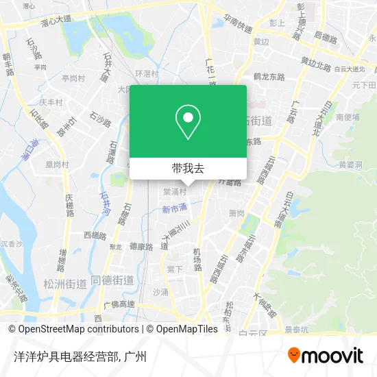 洋洋炉具电器经营部地图