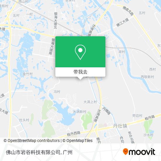 佛山市岩谷科技有限公司地图