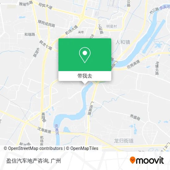 盈信汽车地产咨询地图