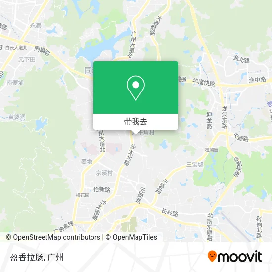盈香拉肠地图