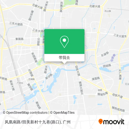 凤凰南路/田美新村十九巷(路口)地图