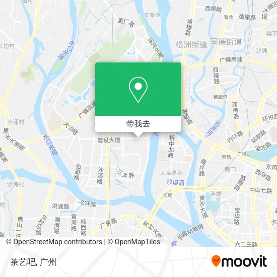 茶艺吧地图