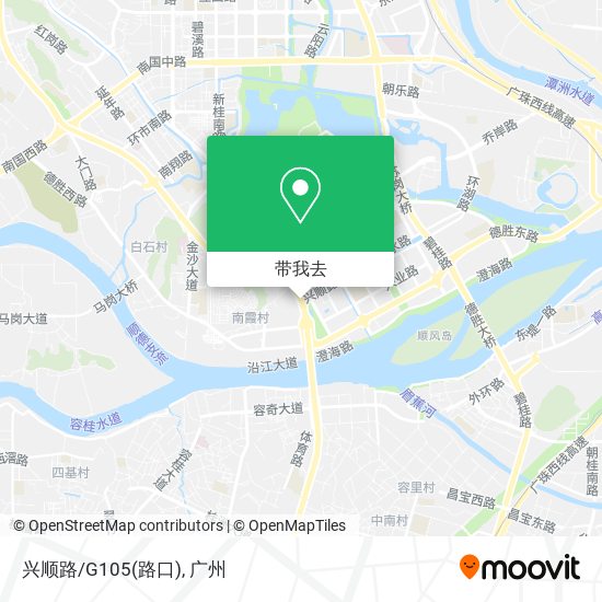 兴顺路/G105(路口)地图