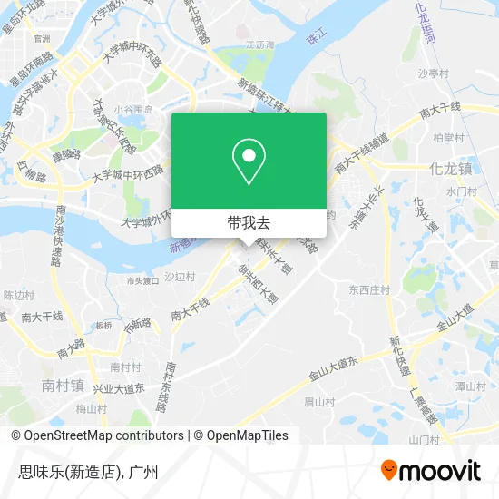 思味乐(新造店)地图