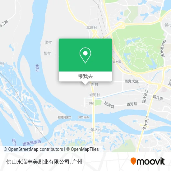佛山永泓丰美刷业有限公司地图