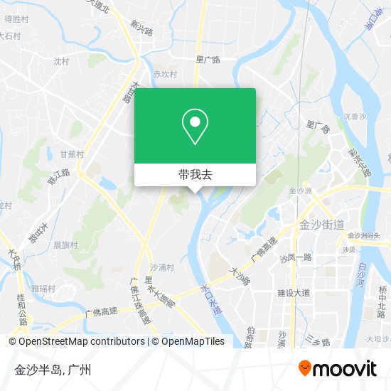 金沙半岛地图