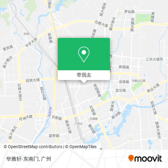 华雅轩-东南门地图