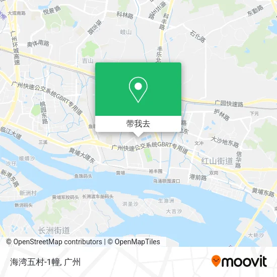 海湾五村-1幢地图