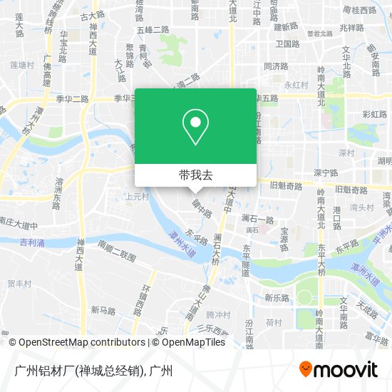 广州铝材厂(禅城总经销)地图