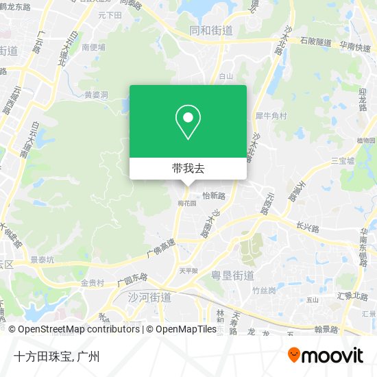 十方田珠宝地图