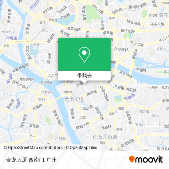 金龙大厦-西南门地图