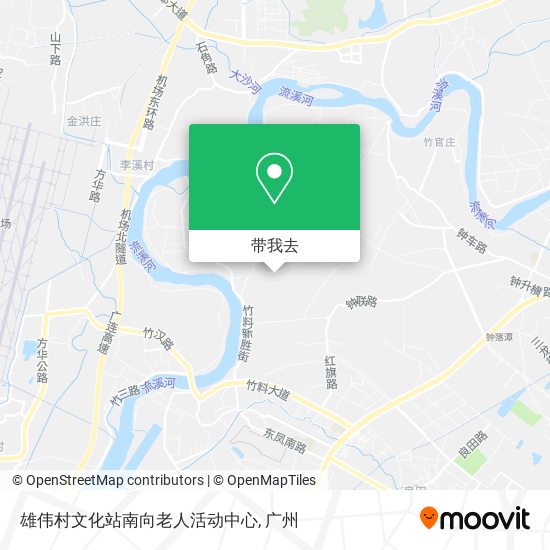 雄伟村文化站南向老人活动中心地图