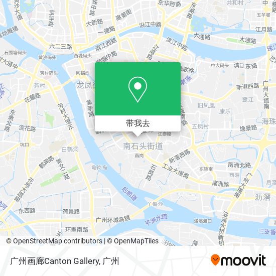 广州画廊Canton Gallery地图