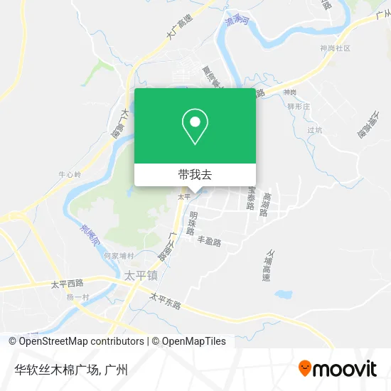 华软丝木棉广场地图