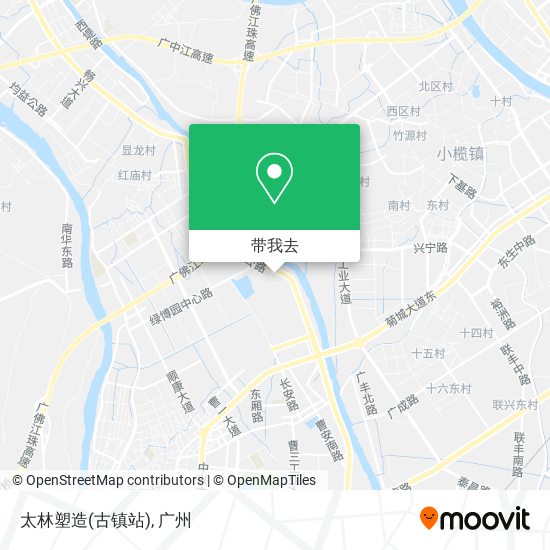 太林塑造(古镇站)地图