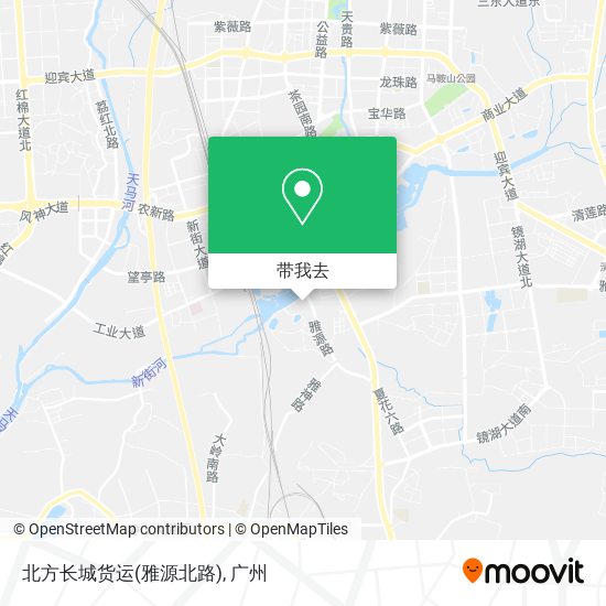 北方长城货运(雅源北路)地图