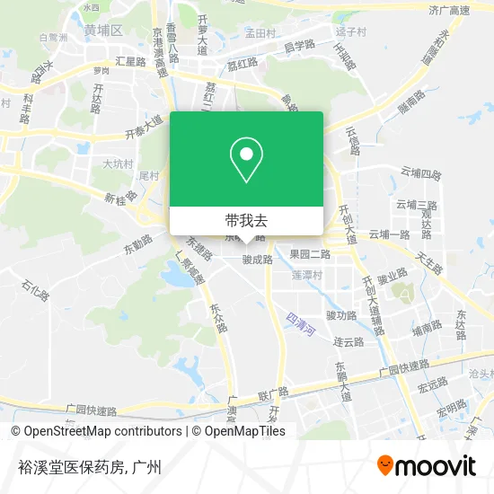 裕溪堂医保药房地图