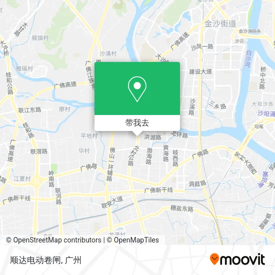 顺达电动卷闸地图