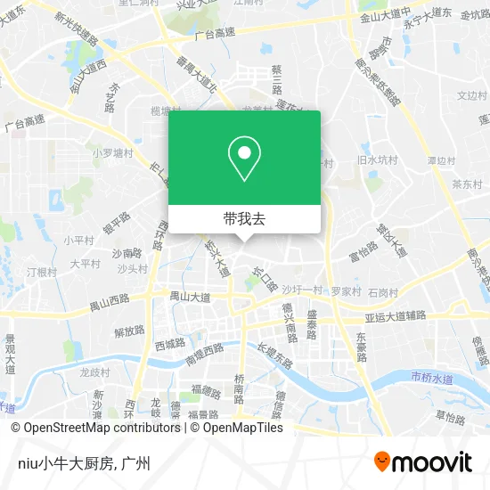 niu小牛大厨房地图
