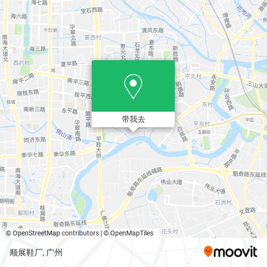 顺展鞋厂地图