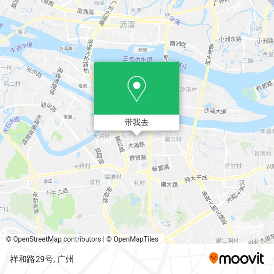 祥和路29号地图