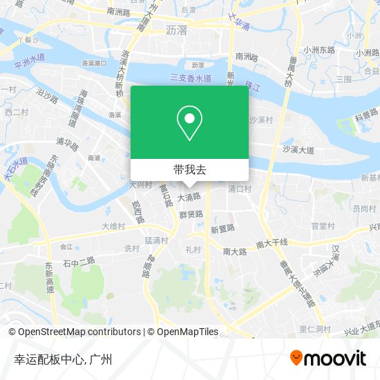 幸运配板中心地图