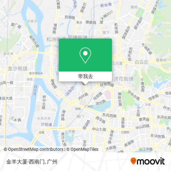 金羊大厦-西南门地图