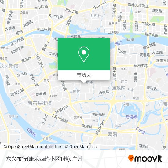 东兴布行(康乐西约小区1巷)地图