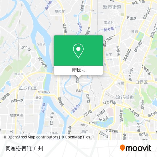 同逸苑-西门地图